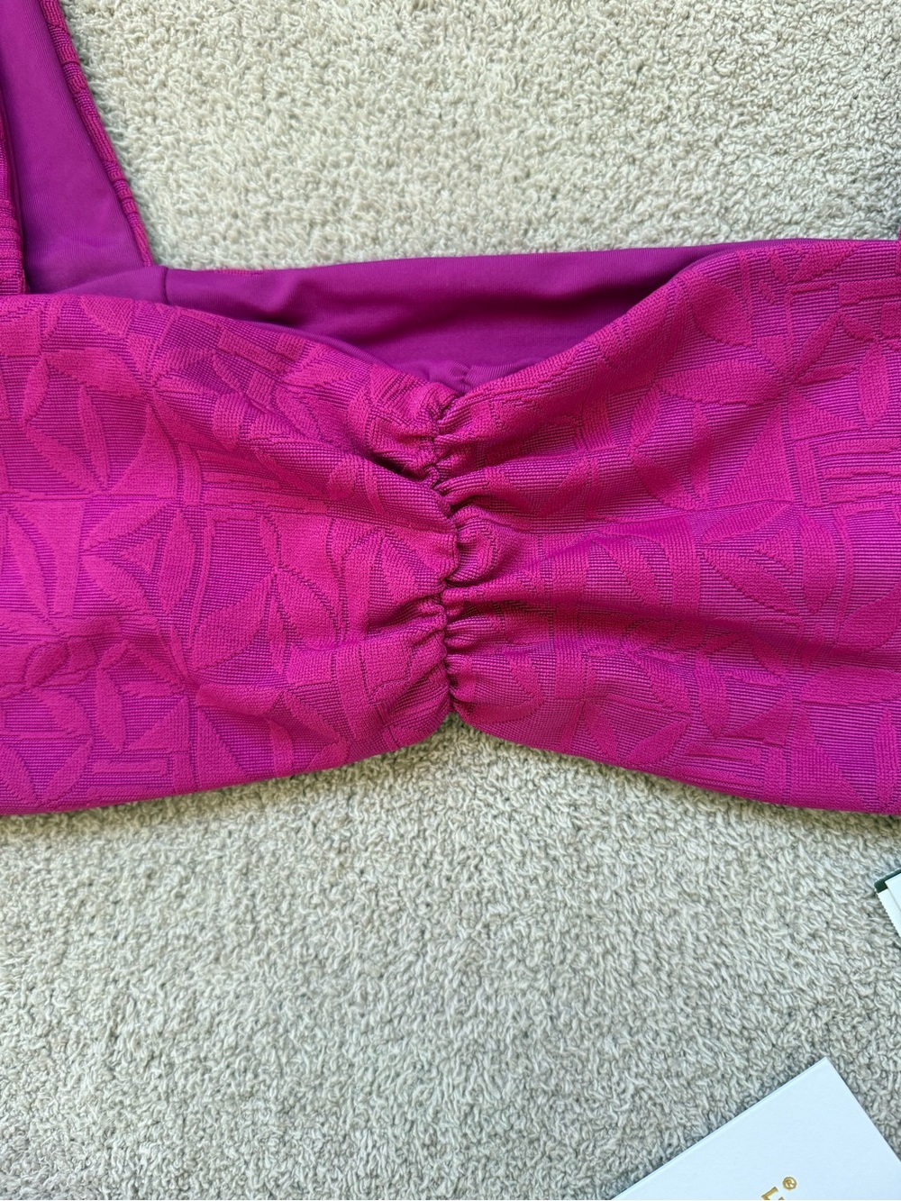 NEW - L*SPACE x REVOLVE - Swim Set - Bardot Bottom Classic / Marlee Top - BERRY - Picture 5 of 12